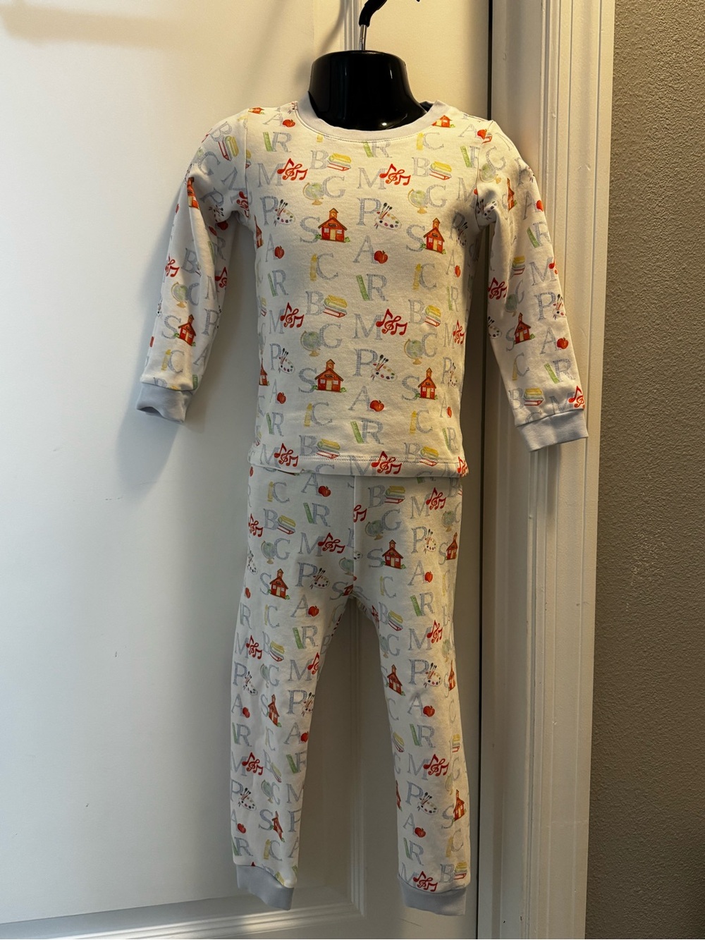 James & Lottie School Days Pima Cotton Pajamas